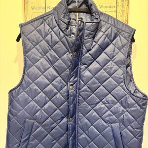 Like New-Navy Quilted Vest